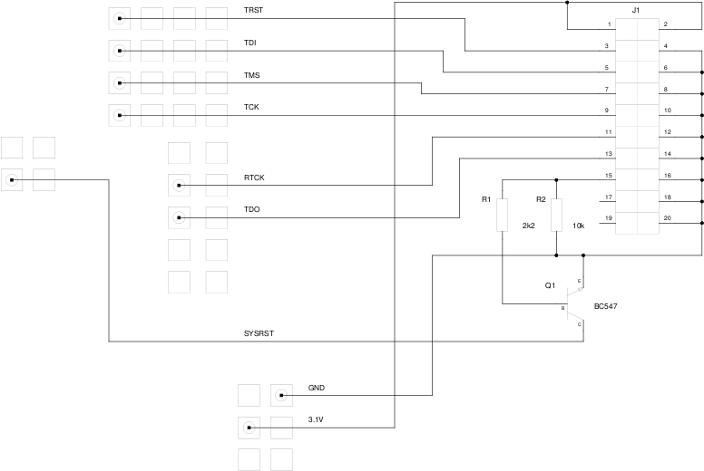 jtag soldering