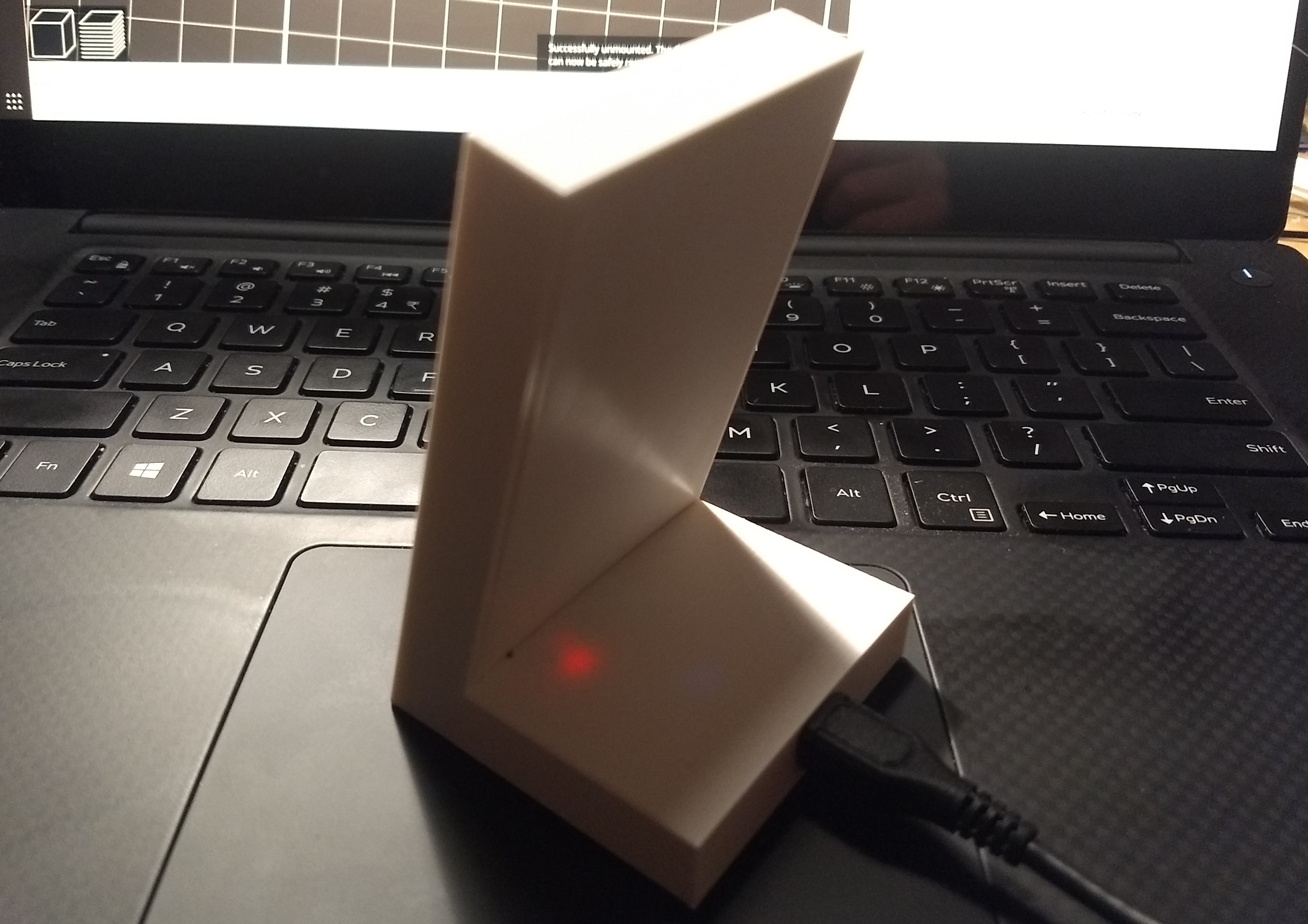 openHASP running in a 3D printed case