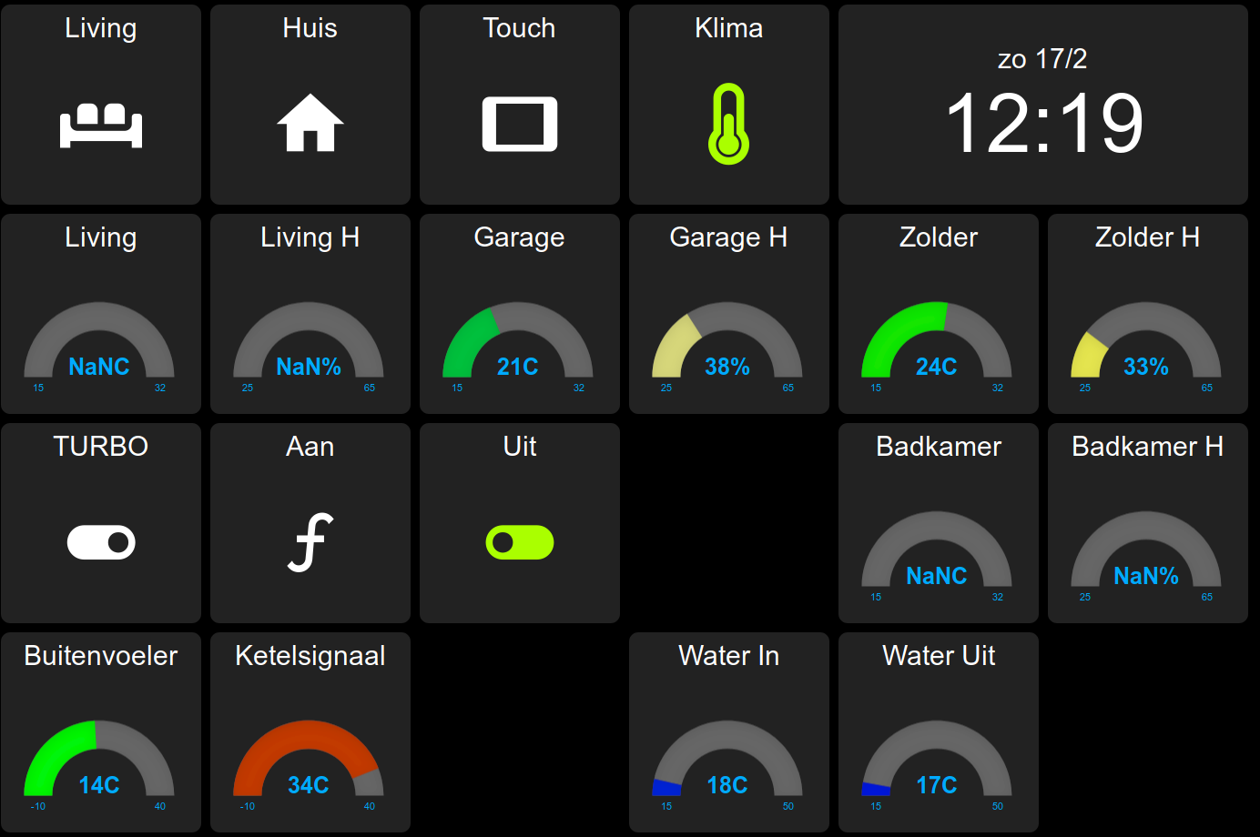 Heating control